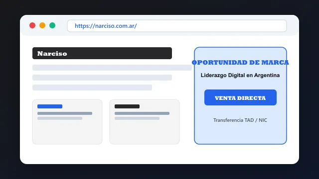 Modelo de aplicación comercial y proyectos digitales para narciso.com.ar